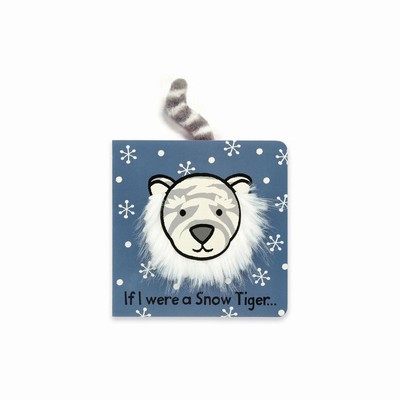 Jellycat If I Were a Snow Tiger Board Books Australia | 589764TPV